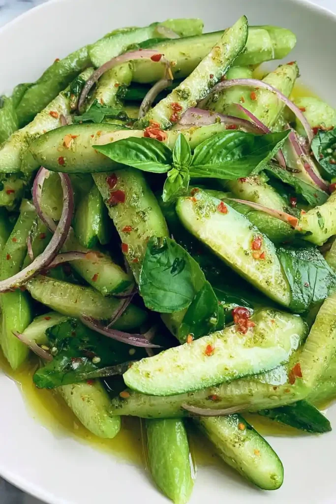 italian cucumber salad