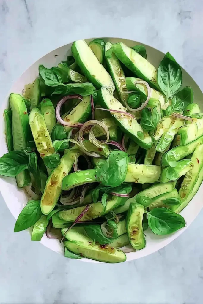 italian cucumber salad