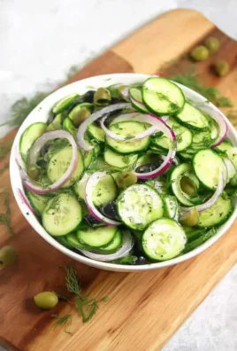 keto cucumber salad