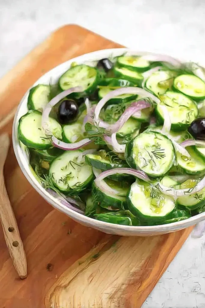 keto cucumber salad