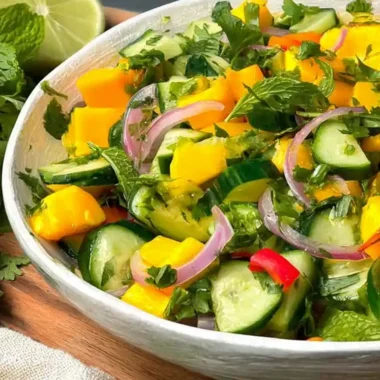 mango cucumber salad