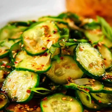 pickled cucumber salad