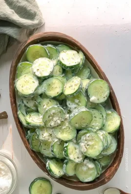 ranch cucumber salad
