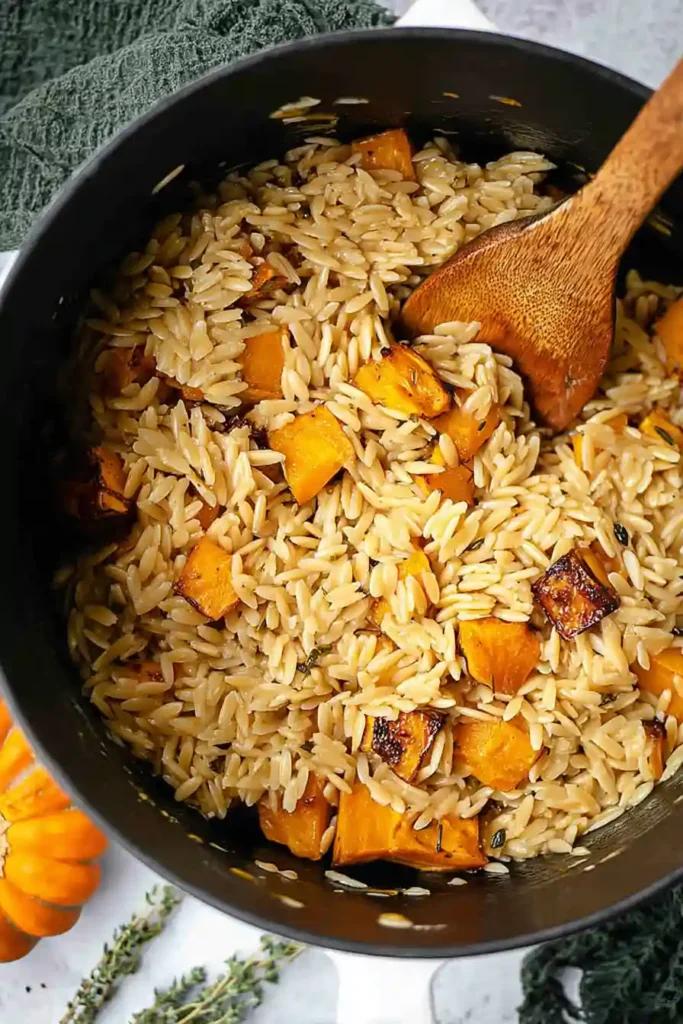 butternut squash orzo