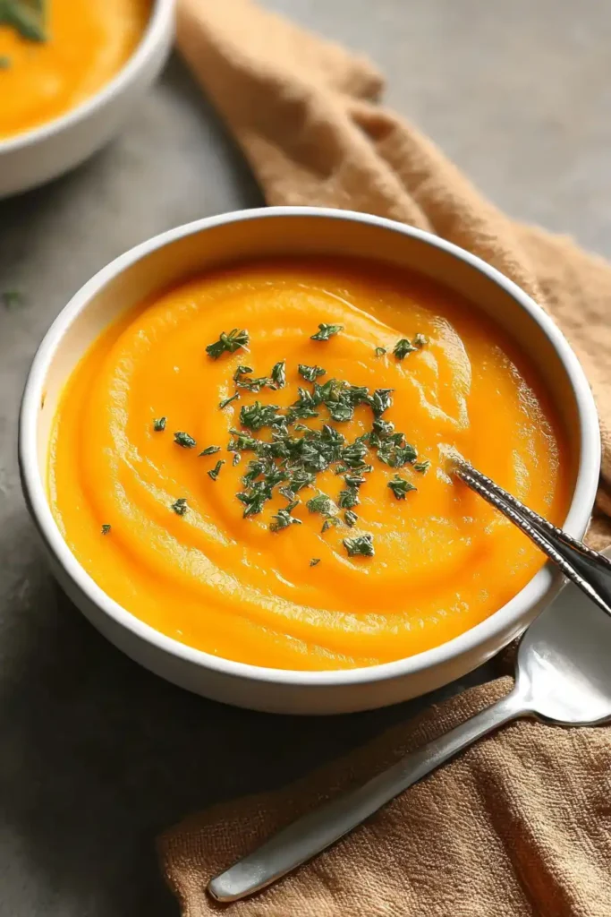 sweet potato butternut squash soup