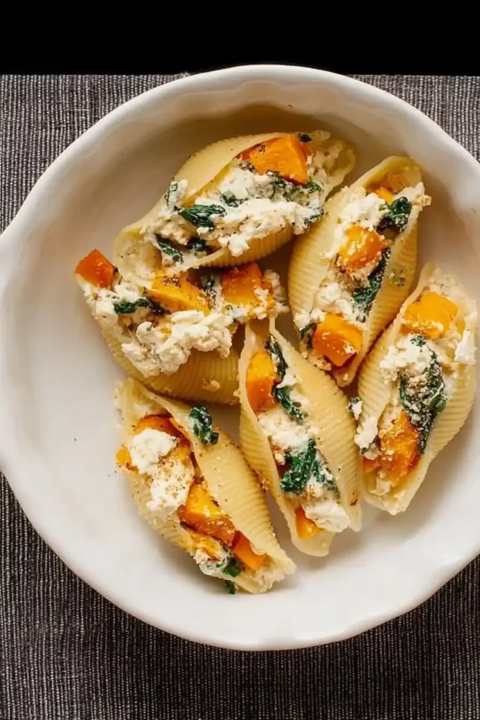 butternut squash stuffed shells