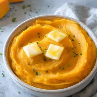 mashed butternut squash