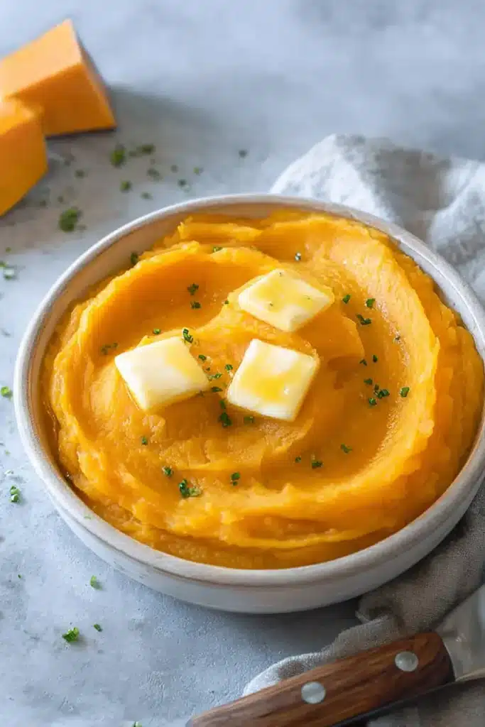 mashed butternut squash