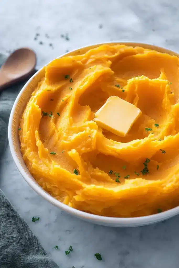 mashed butternut squash