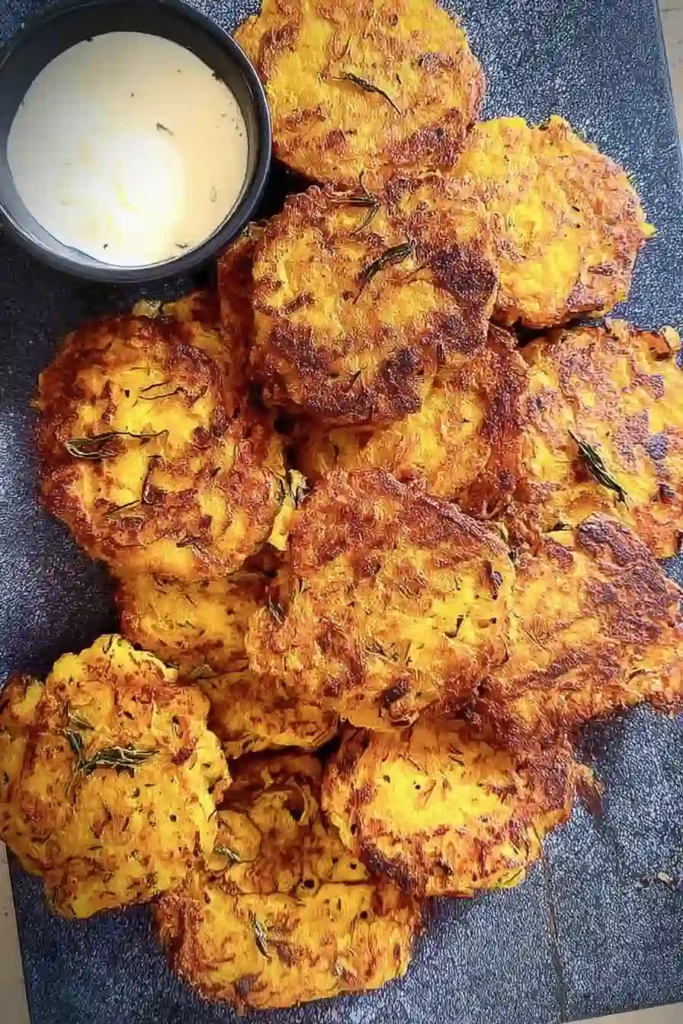 Butternut Squash Fritters 