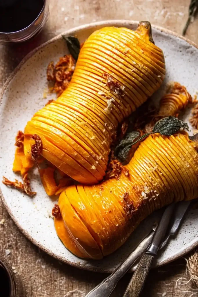 hasselback butternut squash