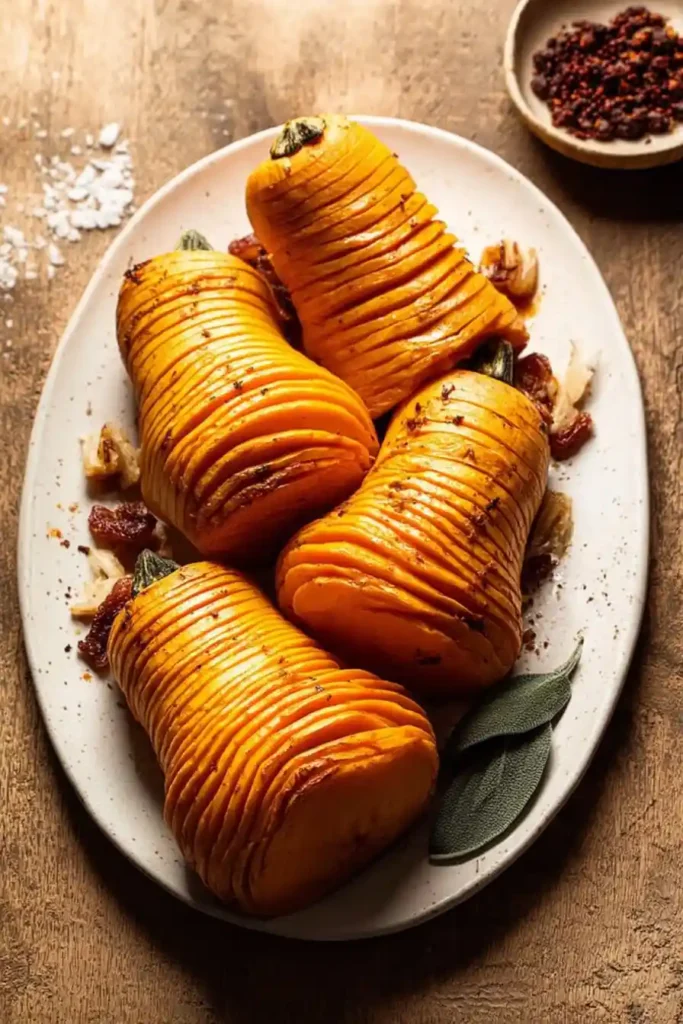 hasselback butternut squash