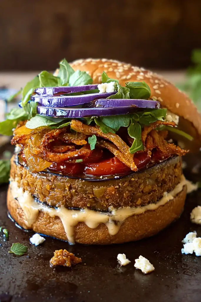 eggplant burger