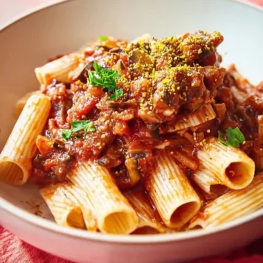 eggplant bolognese
