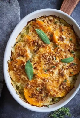 Butternut Squash Gratin