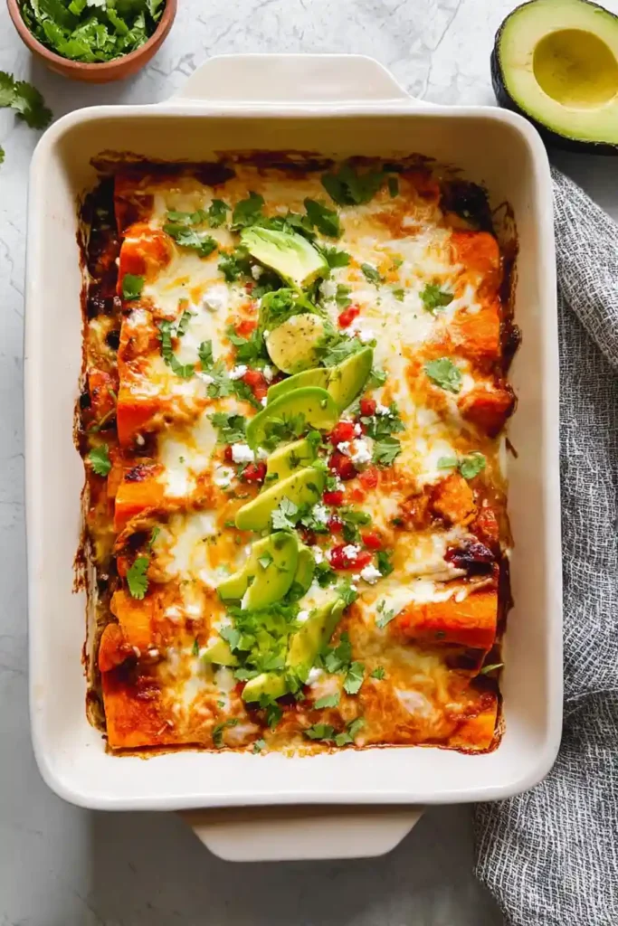 butternut squash enchiladas