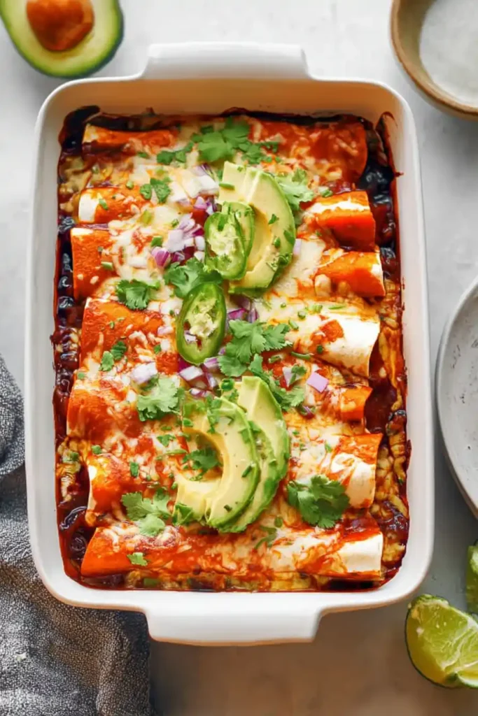 butternut squash enchiladas