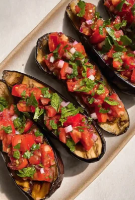 eggplant bruschetta