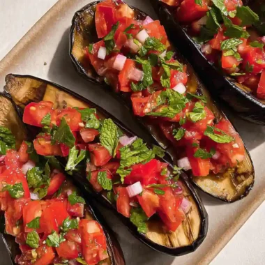 eggplant bruschetta