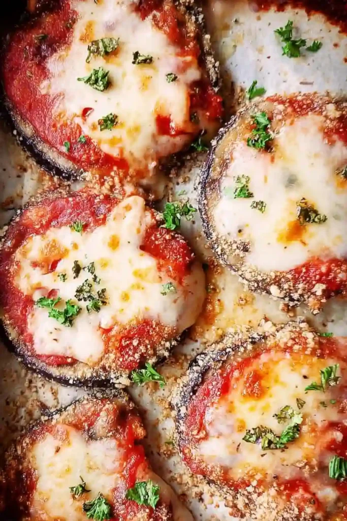 Keto Eggplant Parmesan