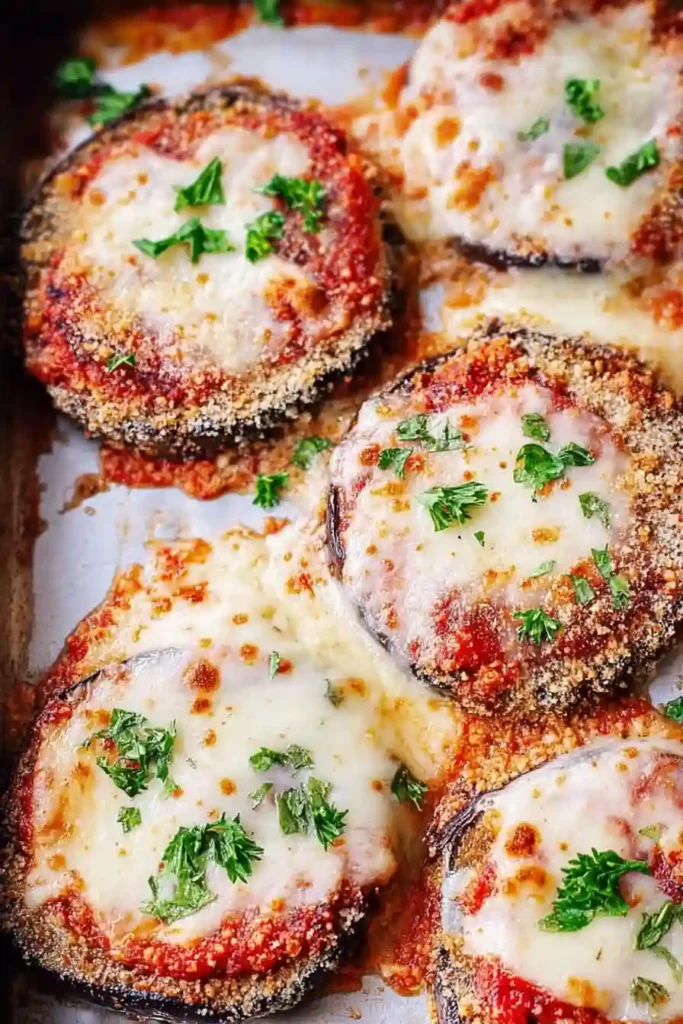 Keto Eggplant Parmesan