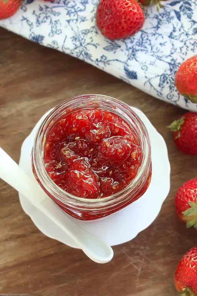 strawberry fig preserves
