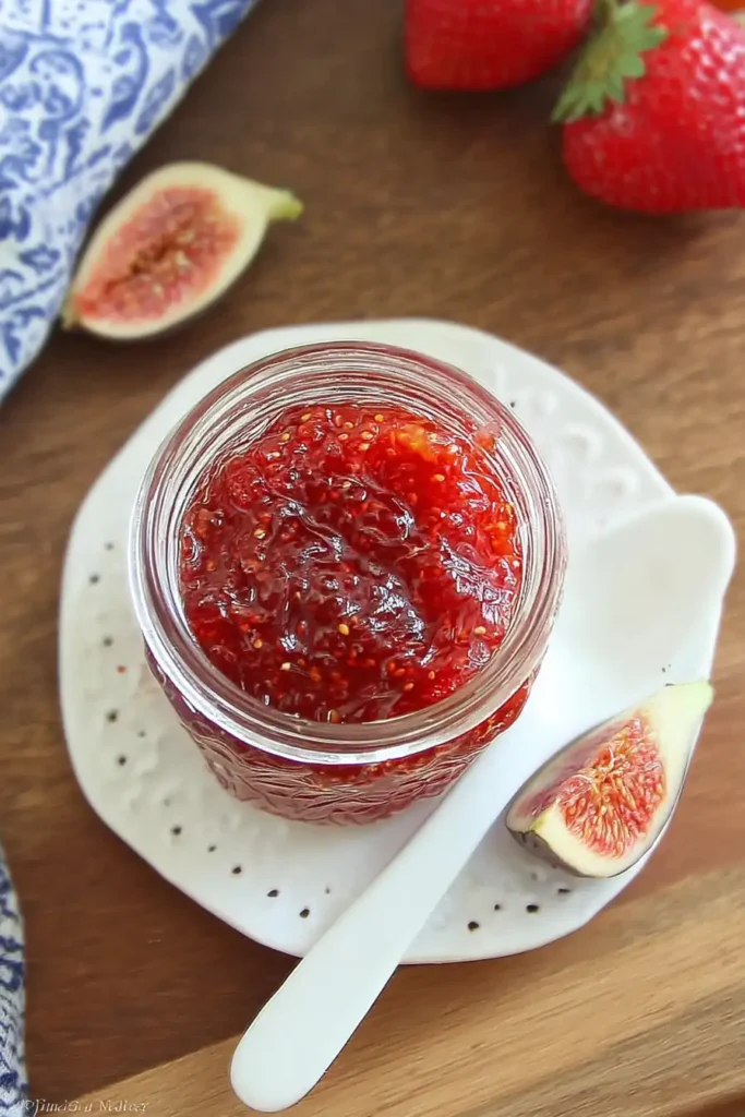 strawberry fig preserves
