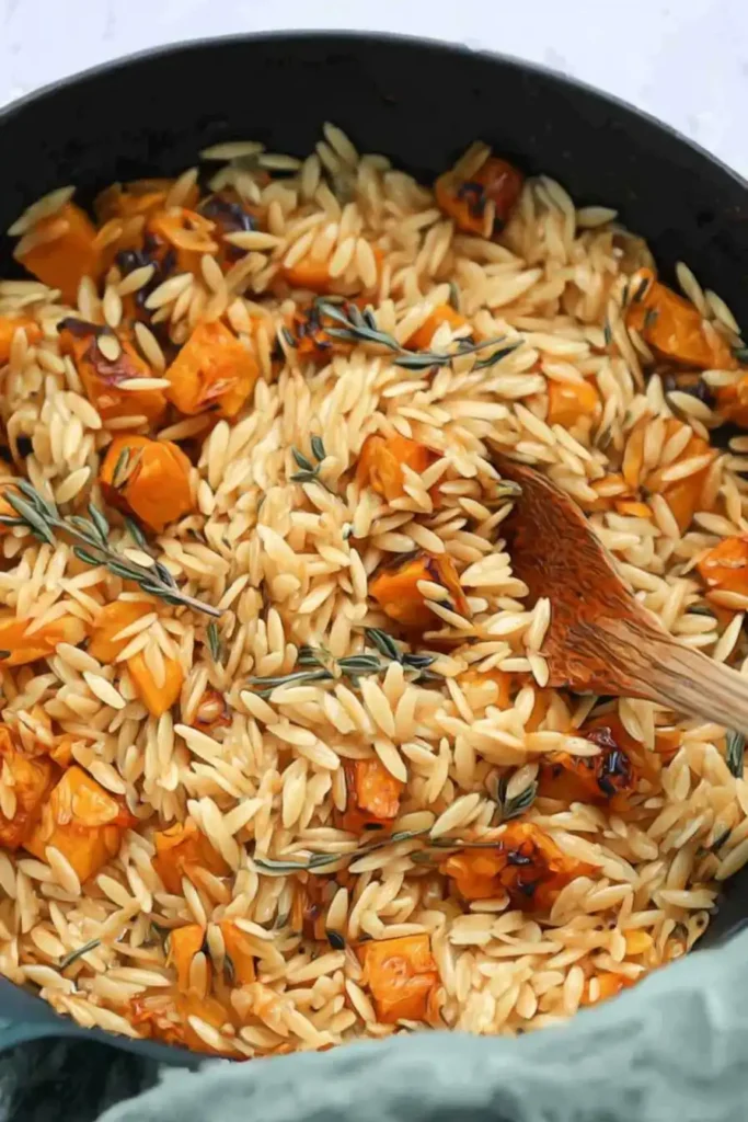 butternut squash orzo