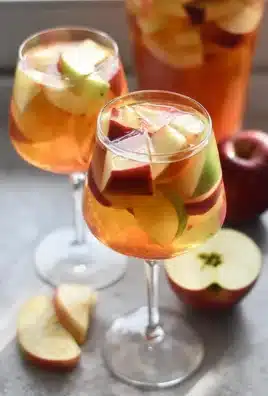 apple cider sangria