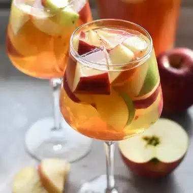 apple cider sangria