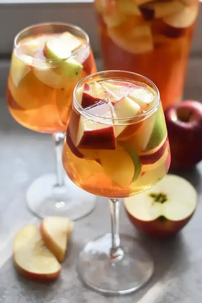 apple cider sangria