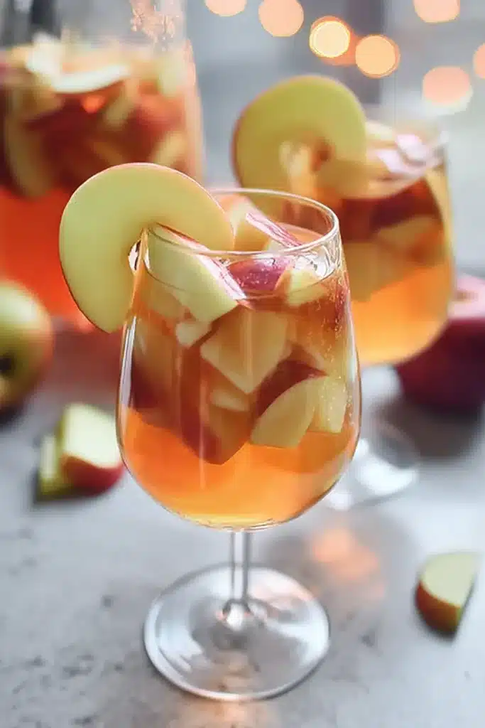 apple cider sangria