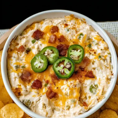 Jalapeño Popper Dip Crockpot