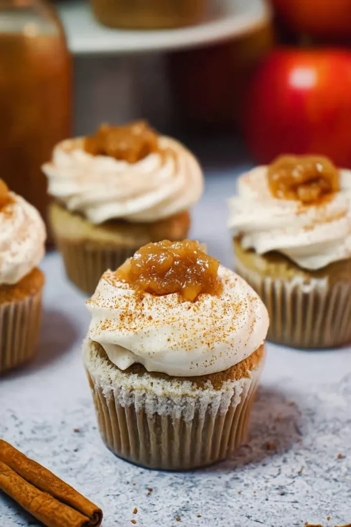 apple cider cupcakes