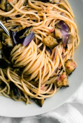 Eggplant Spaghetti