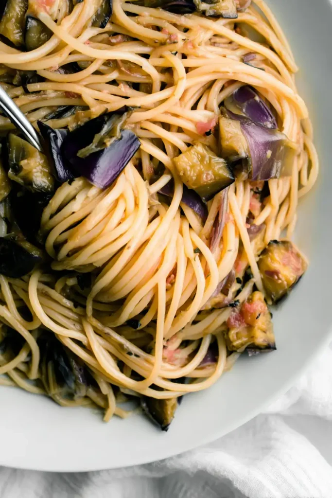 Eggplant Spaghetti