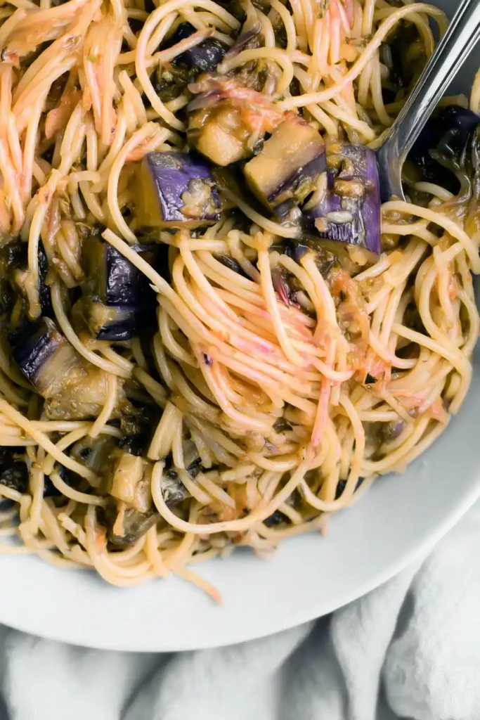 Eggplant Spaghetti