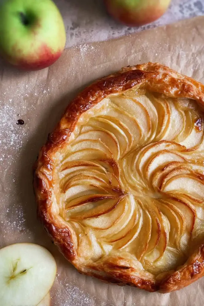 apple galette puff pastry