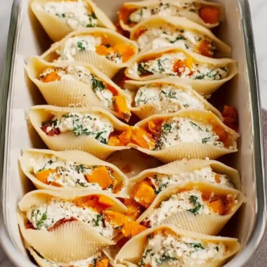 butternut squash stuffed shells