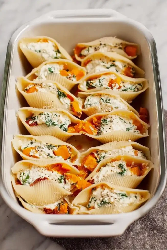 butternut squash stuffed shells