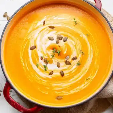 butternut squash and carrot soup