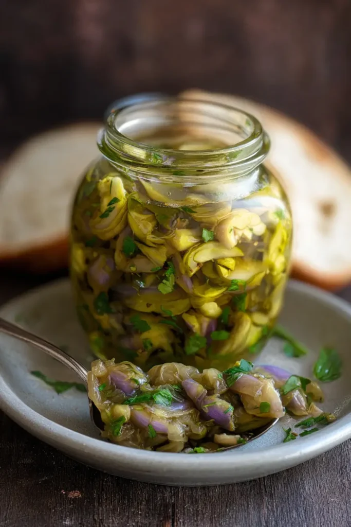 pickled eggplant