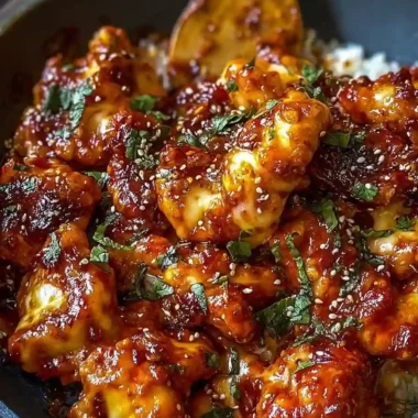Spicy Korean Cheesy Chicken