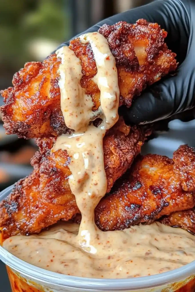 Spicy Korean Fried Chicken with Gochujang Mayo