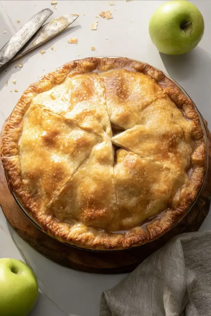 bourbon apple pie
