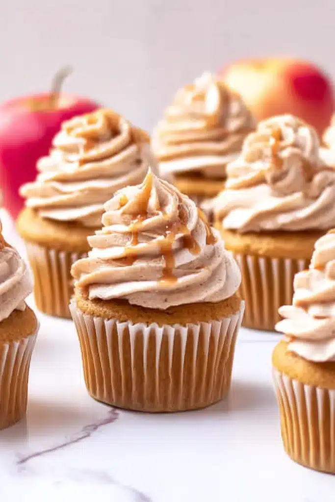 apple pie cupcakes