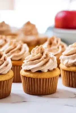 apple pie cupcakes
