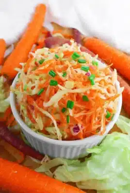 Apple Carrot Slaw