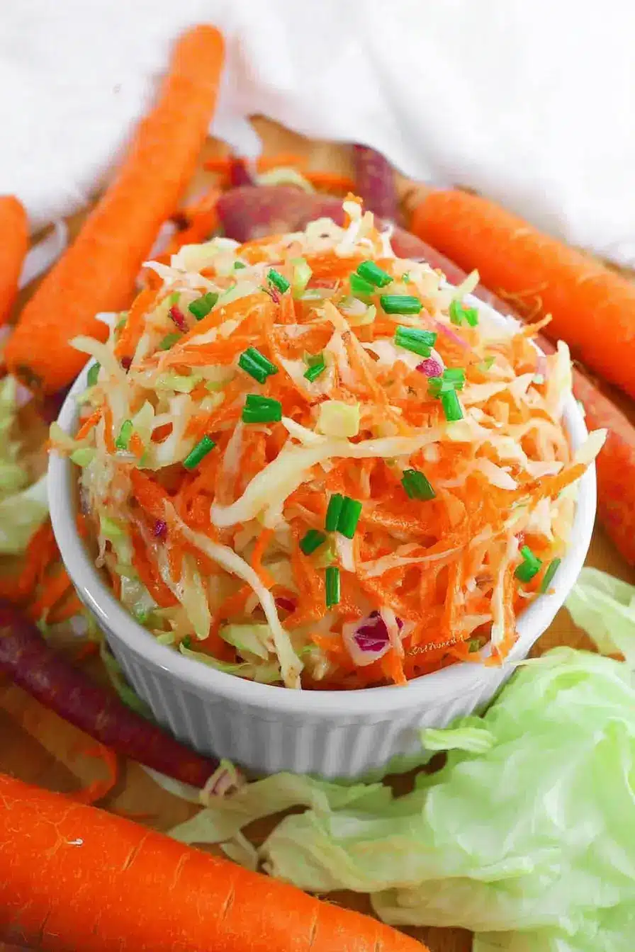 Apple Carrot Slaw