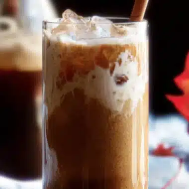 pumpkin iced coffee